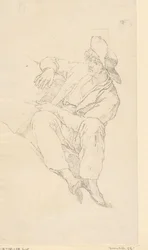 Seated Fisherman