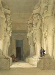 Excavated Temple of Gysha, Nubia, from Egypt and Nubia, Vol.1