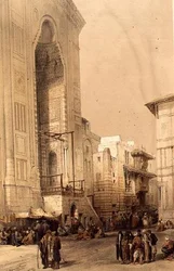 Grand Entrance to the Mosque of the Sultan Hasan, from 