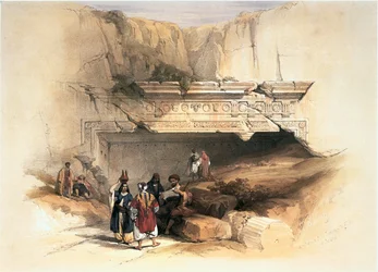 In the Holy Land: Jerusalem, Tombs of the Kings