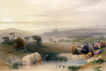 Jerusalem, April 1839, plate 22 from Volume I of 