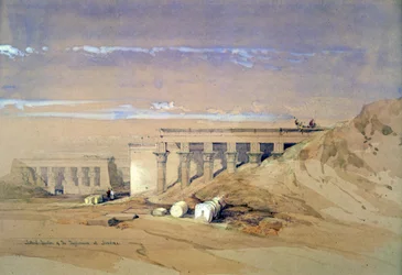 Lateral View of the Temple Called Typhonaeum at Dendera, Egypt, 19th Century