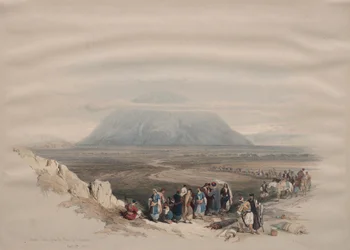 Mount Tabor from the Plain of Esdraelon