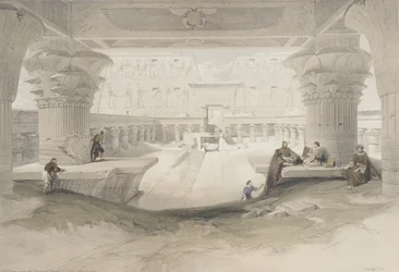 Portico of Temple of Edfu