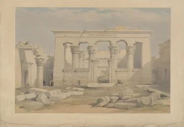 Portico of the Temple of Kalabsha, Nubia