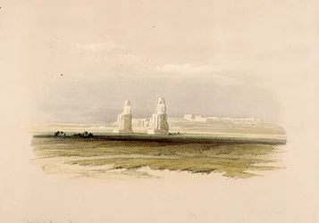 The Colossi of Memnon, from 
