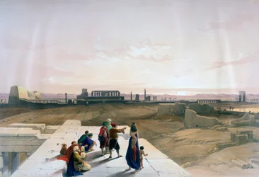 The Ruins of Karnak from the West, 19th Century