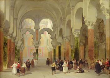 The Sanctuary of the Koran, Mosque at Cordoba, 1849