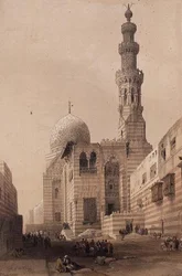 Tomb of Sultan Qayt-bay in the Eastern Cemetery, or Tombs of the Caliphs, Cairo