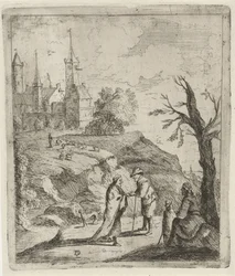 Landscape with Fortune Teller