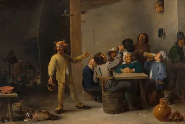 Peasants Celebrating Twelfth Night, 1635