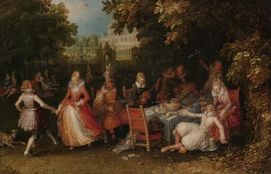 The Garden Party, c.1610
