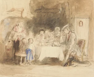 Grace before Meat, 1839