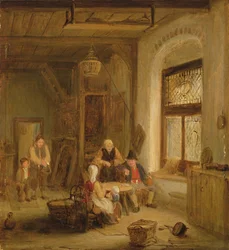 Interior with Figures by a Window