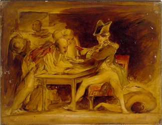 Nelson Sealing the Copenhagen Letter