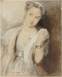 Study for The First Earring