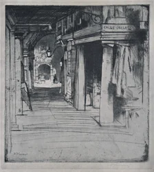 Calle Della Donna, c1900