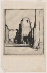 Tepidarium, Baths of Caracalla