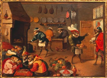 The Monkey Cooks
