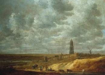Peasants Feasting and Dancing near Drij Toren