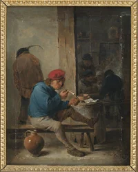 Tavern Scene with Smokers