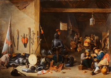 The Interior of a Guardroom