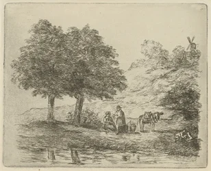 Landscape with Family