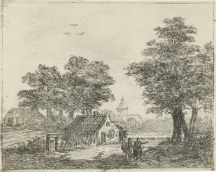 Landscape with Walkers