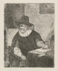 Man in a Study Room