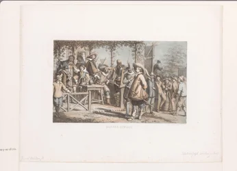 Nobles at a Village Feast