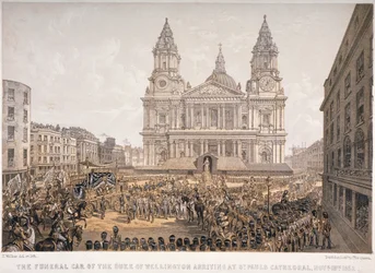 Funeral of the Duke of Wellington, St Paul
