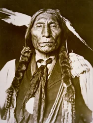 Wolf Robe (b.1841) 1909