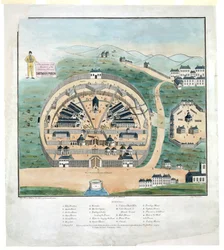 A Representation of the Massacre of American Prisoners in Dartmoor Prison, April 6