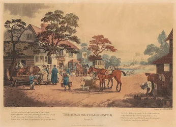 Set of Four: The High Mettled Racer