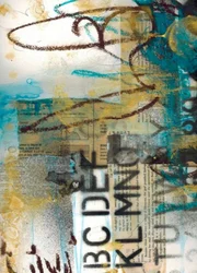 Abstract Alphabet Collage