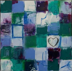 Abstract Grid Heart