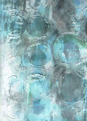 Calming Aqua Rounds