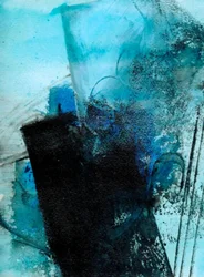 Modern Blue Abstract