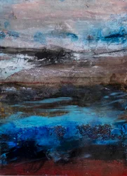 Moody Abstract Landscape