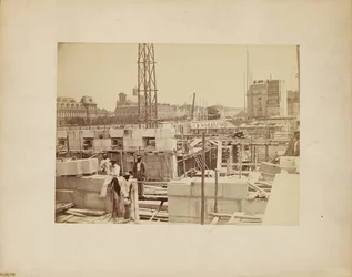 Construction Site in Paris