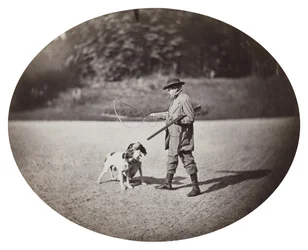 Hunter with Dogs