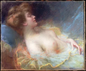 Young woman sleeping