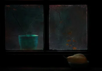 Moody Window Still Life