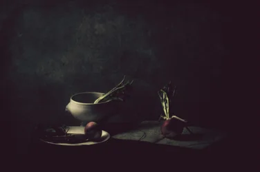 Rustic Radishes Still Life