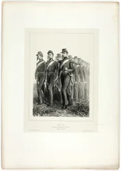 Artillery Men, from Souvenirs d’Italie: Expedition de Rome