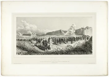 Battery no.14, from Souvenirs d’Italie: Expedition to Rome