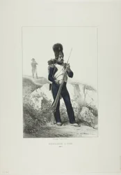 Grenadier on Foot, Elba