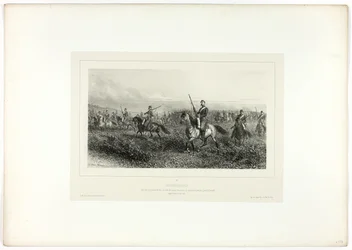 Reconnaissance, from Souvenirs d’Italie: Expédition de Rome