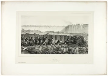 Sapping in Full Swing, from Souvenirs of Italy: Expedition to Rome