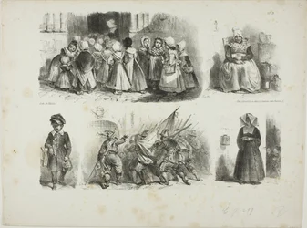 Sheet of Sketches